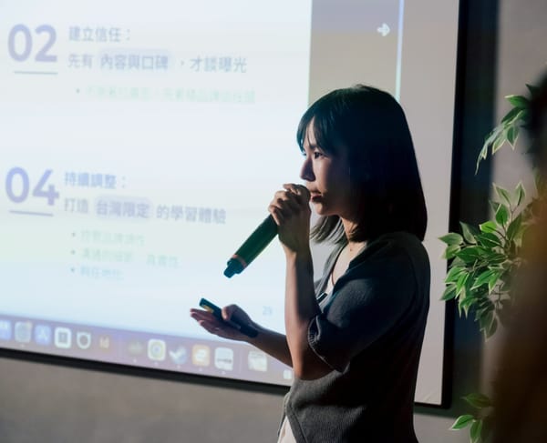 如何帶領 Speak 半年打開台灣市場?－Speak 華語市場負責人 Ginger Chen